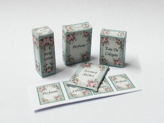 Download  - Toiletry Boxes & labels (makes 3 sets)