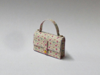 Handbag purse (HB7) blue floral