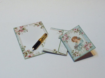 Shabby Stationery & pen