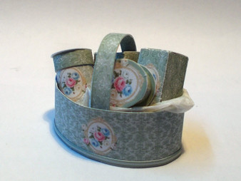 Download - Green Floral Perfumery Basket