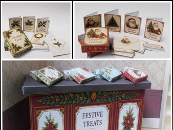 Download - Christmas Card Boxes No1 - makes 2 sets