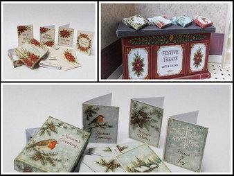 Download - Christmas Card Boxes No2 - makes 2 sets