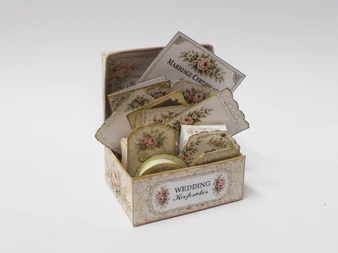 Download - wedding/bridal keepsake box dollhouse no2