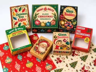 Christmas Kitsch – Retro Packaging Kit No1