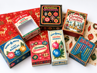 Christmas Kitsch – Retro Packaging Kit No3