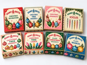 Christmas Packaging Kit  - Brite & Shiny