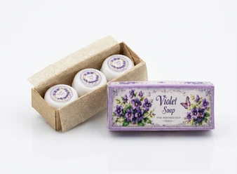 Box of Soaps - Violet