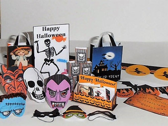 Kit - Halloween masks,party items, posters & more