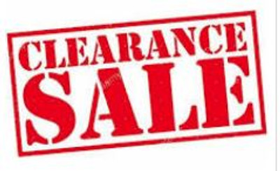 Stock Clearance!