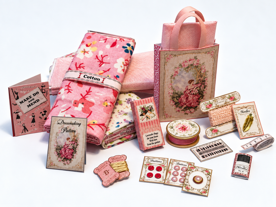 Download - Haberdashery set - Pink