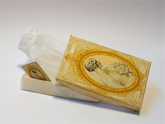 Bridal Wedding Veil with box