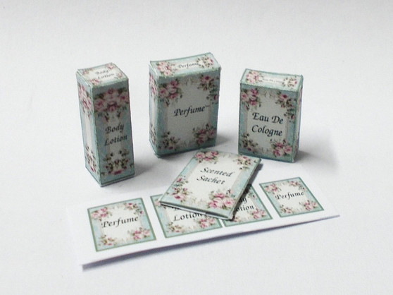 Kit  - Toiletry Boxes & labels (makes 2 sets)