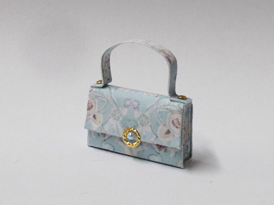 Handbag purse (HB6) blue floral