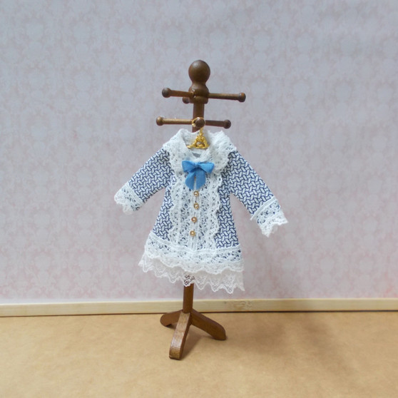 Dolls House child's dress on hanger