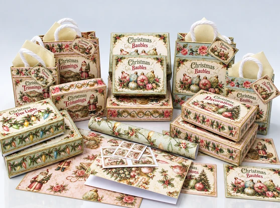 Christmas Packaging - Romantic Shabby Chic