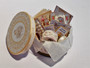 Kit - 1/12th dollhouse wedding/bridal hat/keepsake box & haberdashery-Vintage