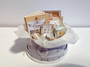 Kit - 1/12th dollhouse wedding/bridal hat/keepsake box & haberdashery-Modern