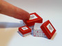 Kit - Valentine Square Boxes Red & White