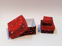 Download -1:6 Valentine square boxes -Black & red