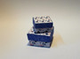 Spa Boutique-Floral set of 2 square boxes