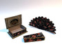 Download - Oriental keepsake Box, Fan & fan Box