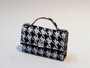 Houndstooth Bag/handbag/purse 