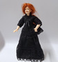 Black Mourning Suit for doll to wear Black Mourning Suit for doll to wear
