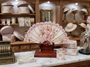 Shabby Chic Floral Fan with Box