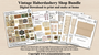 Download - Vintage Haberdashery Shop Bundle