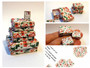 Download - Christmas Seasonal Boxes 4 sets of assorted colours -makes 12