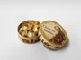 Round Box filled with Christmas decorations/baubles (CD4)