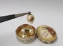 Round Box filled with Christmas decorations/baubles (CD4)