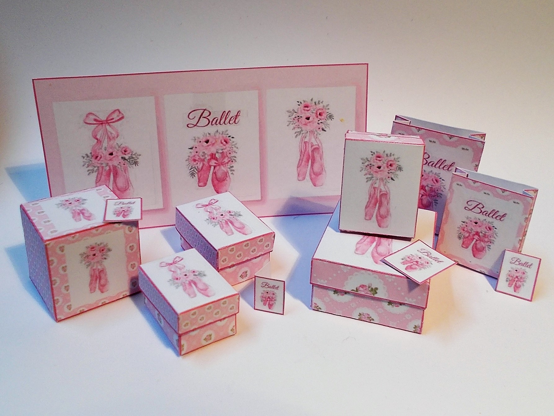 Kit - Ballet Boxes - ZENA'S MINIATURES