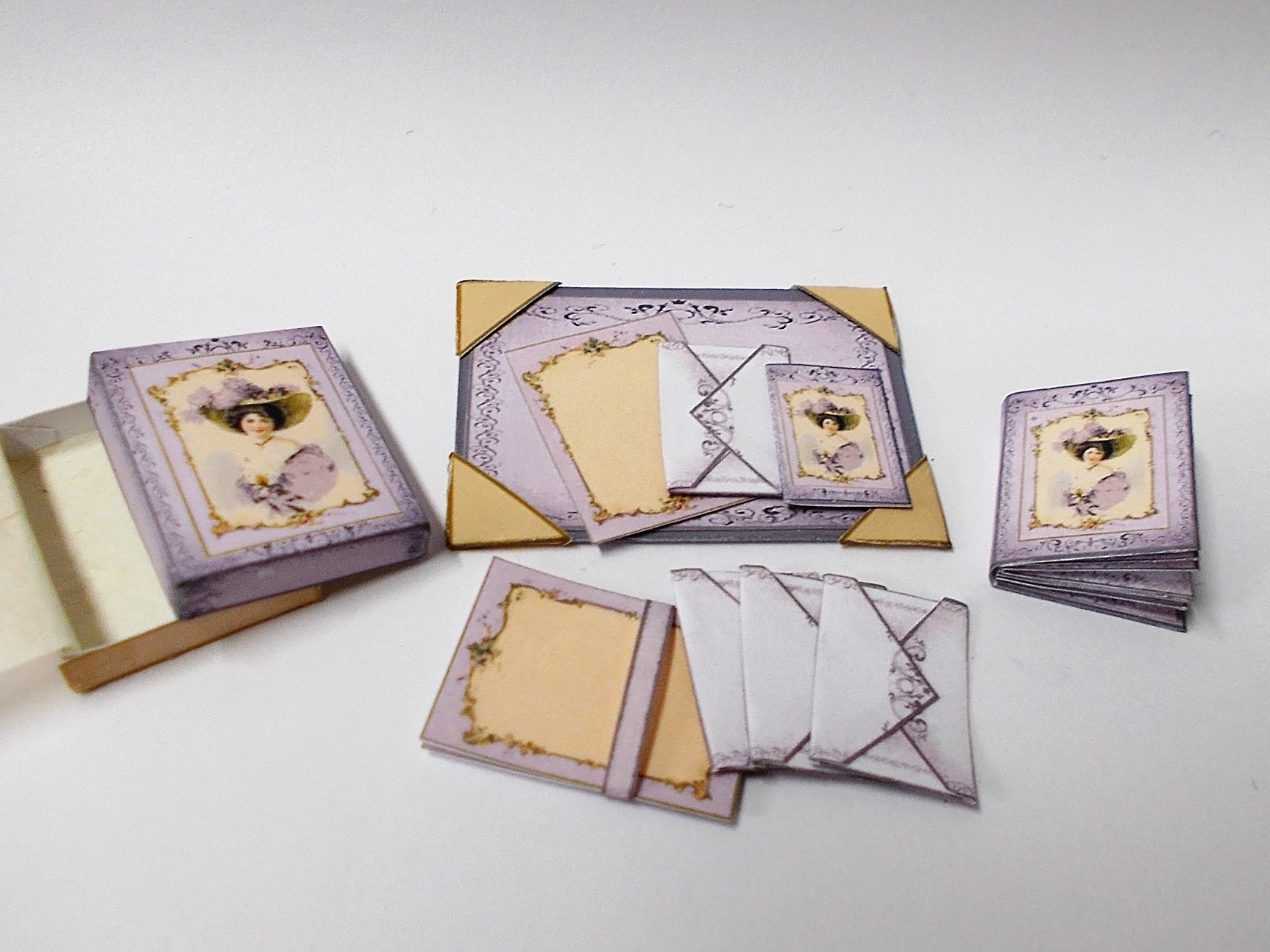 Kit - Geraldine Stationery Set - ZENA'S MINIATURES