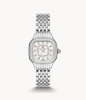 Michele Meggie Diamond Stainless Steel Watch MWW33B000001