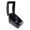 ST Double Watch Winder With Cover With Storage Mahogany 8077-MH