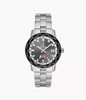 Zodiac Super Sea Wolf GMT World Time Automatic Stainless Steel Watch ZO9409