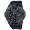 G-Shock G-Steel Black-on-Black Solar Connected Resin Band Watch | GSTB400BB-1A