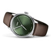 Oris Artelier S Green Dial Brown Leather Strap Watch | 38mm | 01 733 7762 4057-07 5 20 70FC
