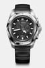 Victorinox I.N.O.X. Black Dial Chrono Rubber Strap 241983