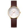Mondaine Doppio 33 mm Brown Vegan Grape Leather MLE.33110.LGV
