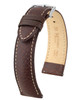 HIRSCH BOSTON Buffalo Calfskin Watch Strap 01302110-2-20mm Brown