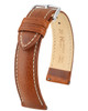 HIRSCH BOSTON Buffalo Calfskin Watch Strap 01302070-2-18mm Gold Brown