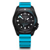 Victorinox Dive Pro Auto 43mm Black Titanium Blue Strap 242071
