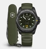 Victorinox I.N.O.X. Auto 41mm Green Dial Set 242021.1