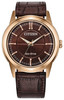 Citizen Rolan Rose Gold Tone 41mm Brown Dial AW2113-16X