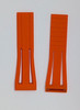 Locman Mens 26mm Orange Rubber Strap BAND0510OR26000