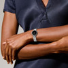 Movado Ladies Faceto Black Diamond Dial Watch 0607866