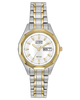 Citizen EW3144-51A white Dial 27mm, stainless steel two tone Case, stainless steel two tone Band