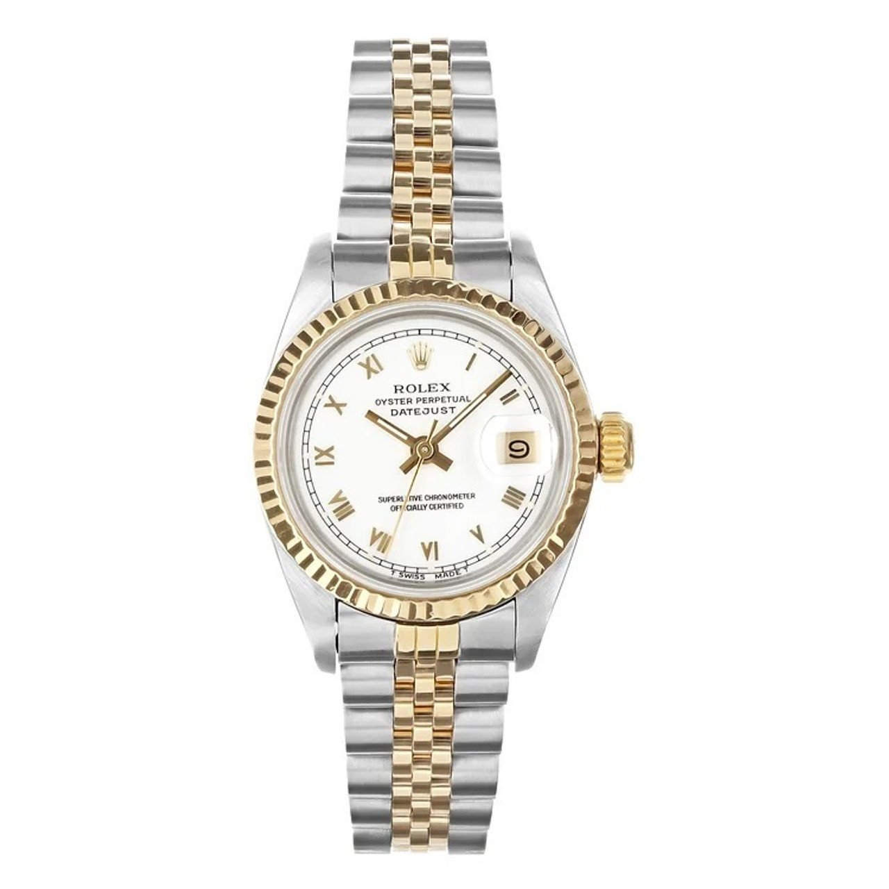 Rolex Oyster Perpetual Datejust Quickset Gold Ladies Watch – Van Rijk